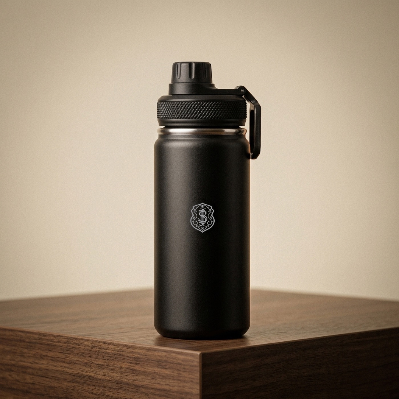 Garrafa térmica 550 ml preta